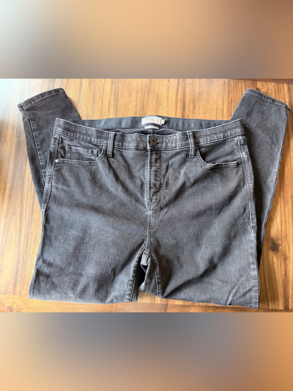 torrid Women's High Rise Slim Skinny Jeans - Charcoal Black W plus 18R